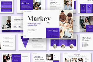 Marketing Business Keynote Templates, a Presentation Template by Fit-tee