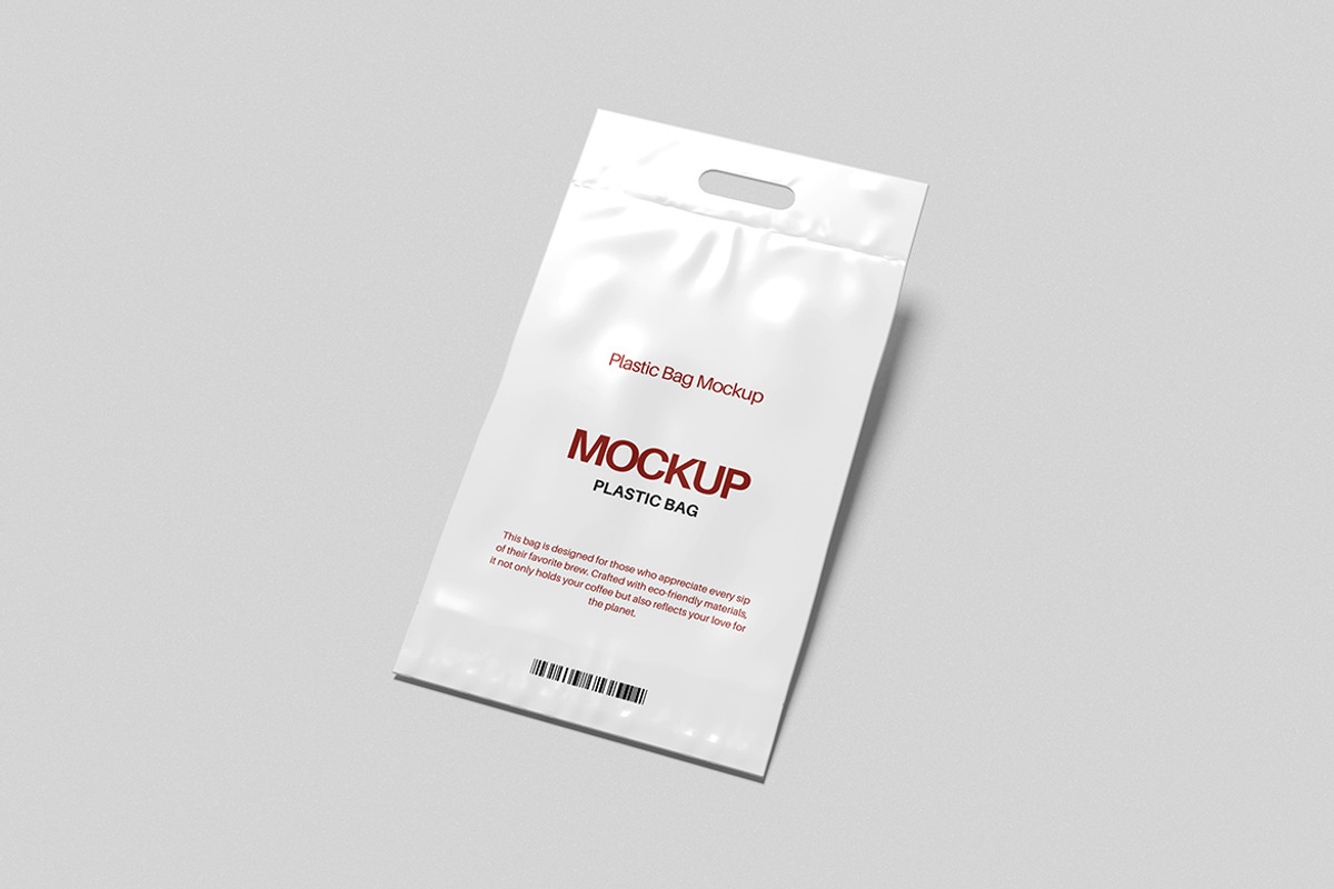 Plastic Bag Mockup, an Advertising Mockup by swsi-studio (Photo 4 of 5)