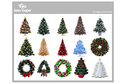 60 Christmas Elements Photo Overlays, a Holiday Photo by KenScape (Thumbnail 3 of 8)