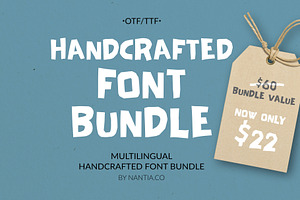 Handwritten Font Bundle Pack