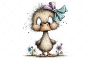 Whimsical Easter Farm Clipart, an Illustration by Craft Nest (Thumbnail 11 of 11)
