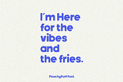 Peachy Puff A Handwritten Sans, a Handwritten Font by Prestige Artsy Studio (Thumbnail 6 of 8)