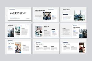 Marketing Plan - Keynote Template