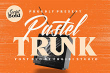 Pastel Trunk - Font Duo