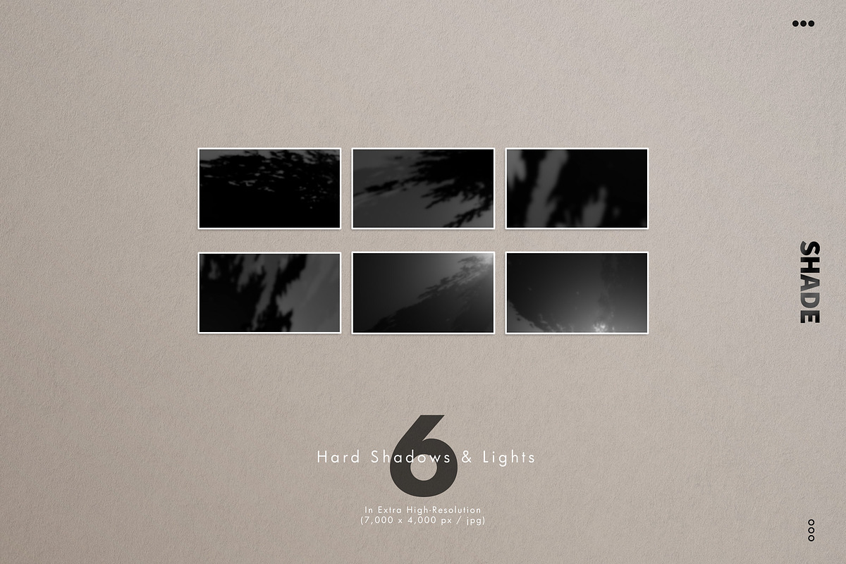 SHADE | 48 Natural Shadow & Light FX, a Preset Add-On by CUDOS