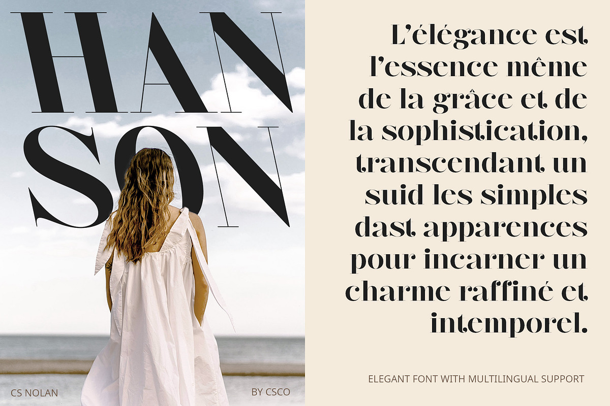 CS Nolan – Classic Font, a Serif Font by Craft Supply Co. (Photo 6 of 8)