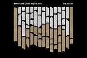PNG TAPE lines & circles shapes PACK, an Object Graphic by BORT GRAPHIC (Thumbnail 5 of 8)