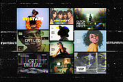 20-in-1 VHS Glitch Effects Bundle, a Layer Style Add-On by pixelbuddha.net (Thumbnail 3 of 23)