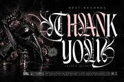 Valeria Secret Typeface, a Blackletter Font by alit design (Thumbnail 17 of 17)