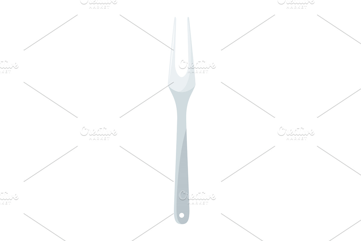 Roasting meat tool, Stainless steel, a Food Illustration by the8monkey