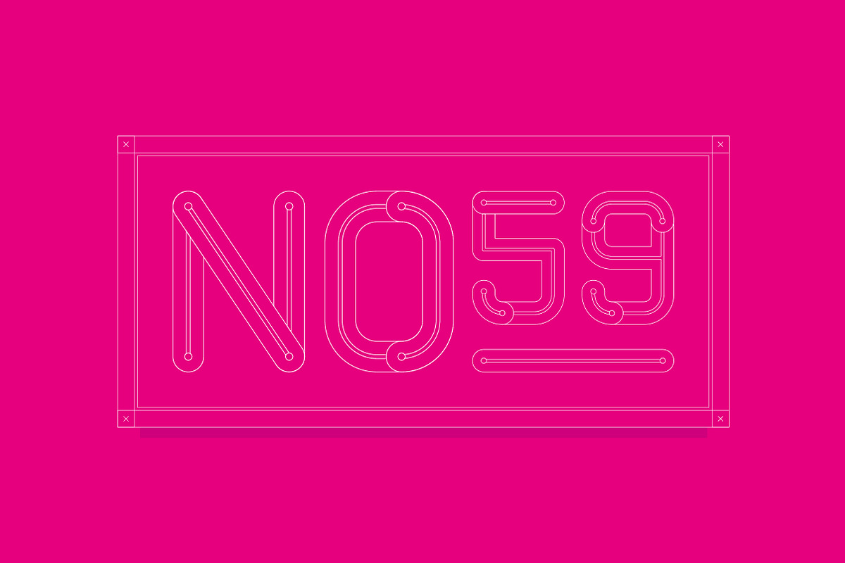 Compact Line Typeface preview 5