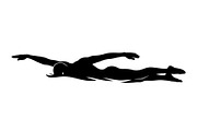 Swimming Sport Silhouette Vector Bun, an Illustration by jahid234 (Thumbnail 44 of 51)