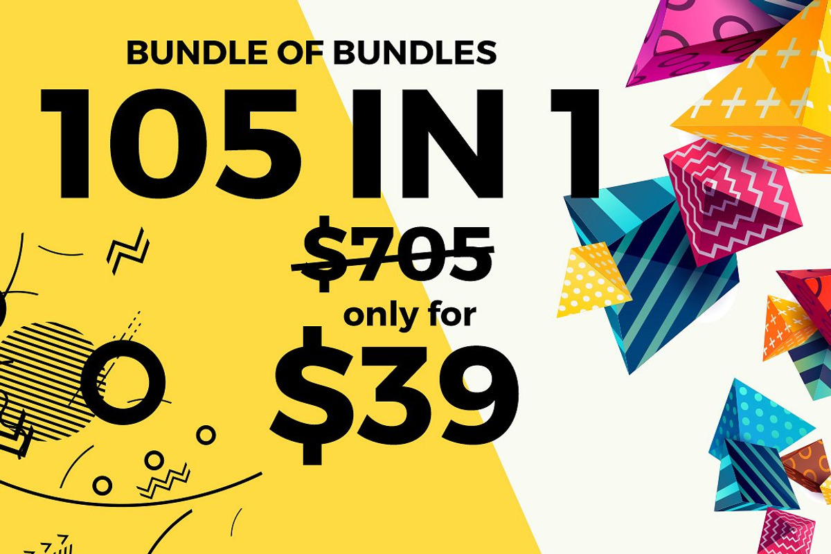 SALE - Bundle of Bundles - 105 in 1, an Object Graphic by DuoFankaar (Photo 2 of 16)