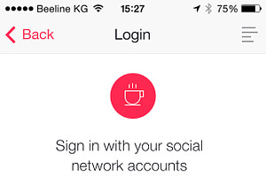Flat iPhone App Template
