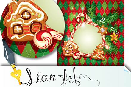 New Year Holiday greeting Card, a Card Template by Lian-art