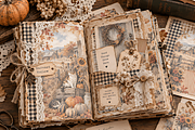 Harvest Hollow 12x12 Autumn Back, a Background Graphic by Coco Bloom (Thumbnail 3 of 4)