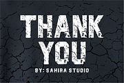 Grunge Sports - Distressed Athletic, a Sans Serif Font by Sahira Studio (Thumbnail 5 of 7)