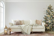 ROMANTIC CHRISTMAS Wall&Frame Mockup, a Poster Template by MyHomeMockups (Thumbnail 5 of 11)