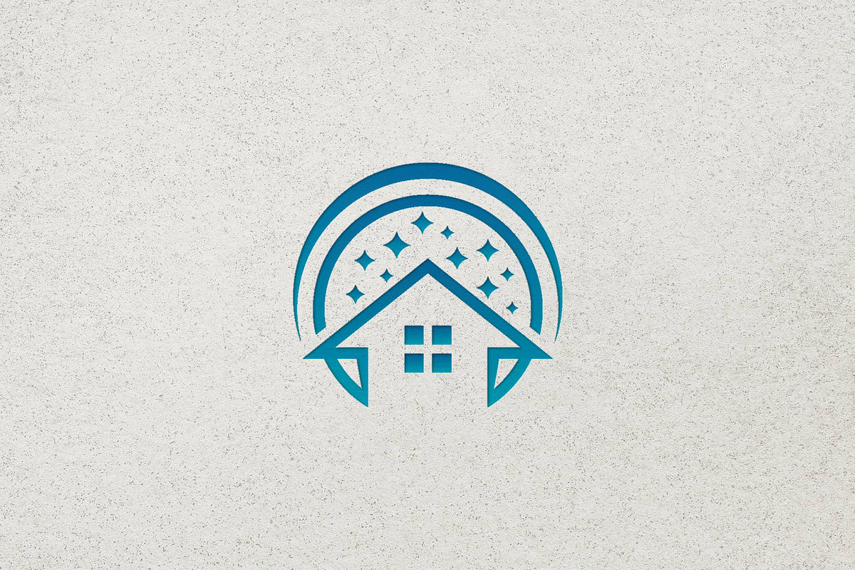 Minimalist Cleaning House Logo, a Branding & Logo Template by Luxury Logos (Photo 4 of 4)