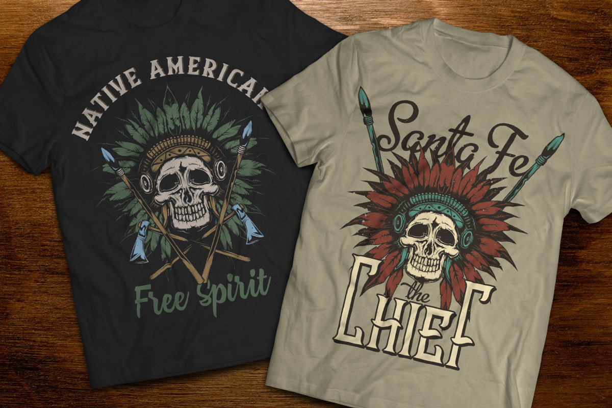 Dead Chief Collection, an Object Illustration by VozzyStock