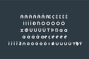 Oblong Logo Font