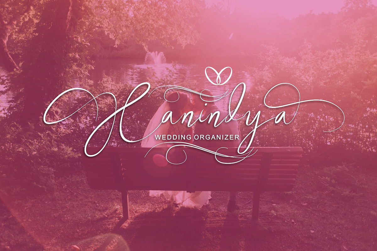 Revalinda brush font preview 3