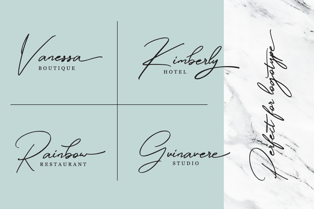 Winterfellia - Handwritten Font preview 4