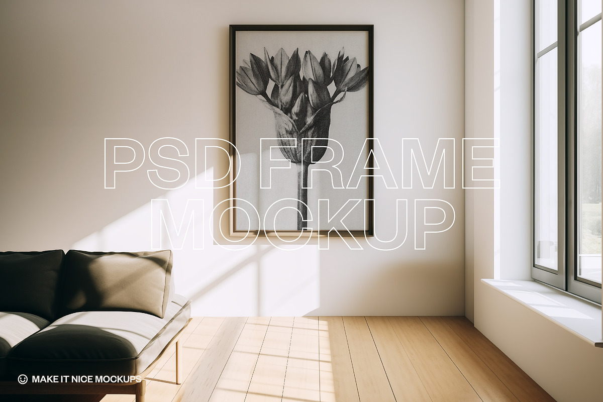 Modern Apartment Poster Mockup, a Household Mockup by makeitnicemockups (Photo 7 of 7)