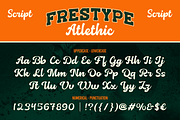 Frestype Atlethic, a Slab Serif Font by Artisan Themes (Thumbnail 4 of 12)