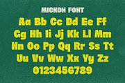 Mickon Font Family, a Sans Serif Font by Asenbayu (Thumbnail 7 of 15)