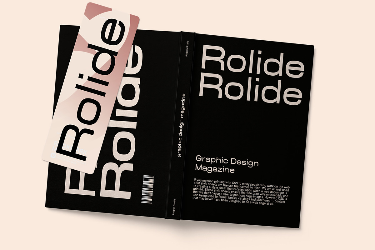 Rolide – Expanded Sans Serif, a Sans Serif Font by Craft Supply Co. (Photo 7 of 8)