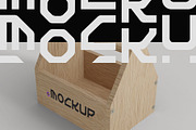 Wooden Toolbox Mockup, a Household Mockup by hiddemaru (Thumbnail 3 of 4)