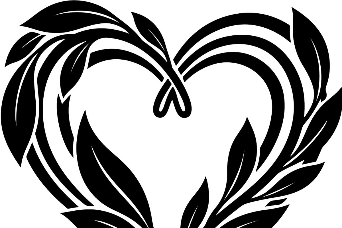 Decorative Heart Silhouette Bundle, an Illustration by Designs_River (Photo 32 of 45)