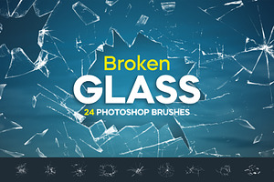 Broken Glass Brushes