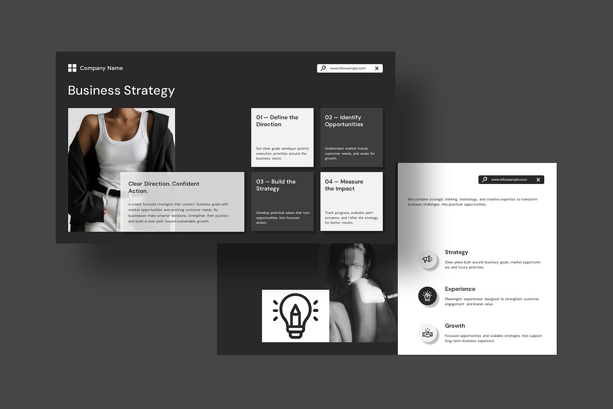 Minimal PowerPoint Template, a Presentation Template by evgenystudio (Photo 3 of 6)