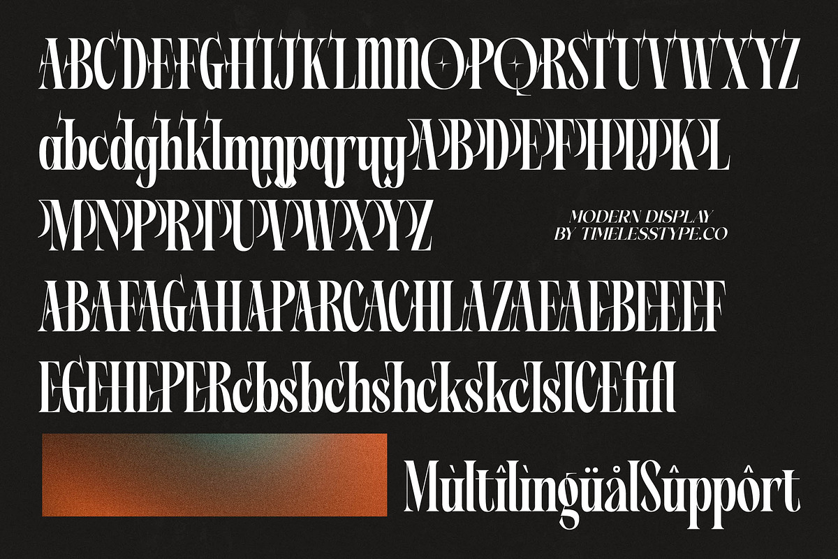 Angalter Modern Display Serif, a Script Font by timelesstype.co (Photo 19 of 20)