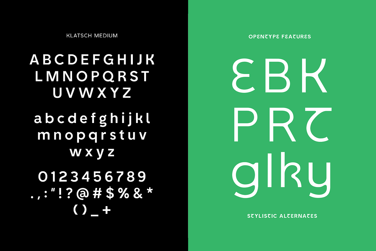 Klatsch Grotesk - Font Family, a Sans Serif Font by Migomojo Type House (Photo 7 of 12)