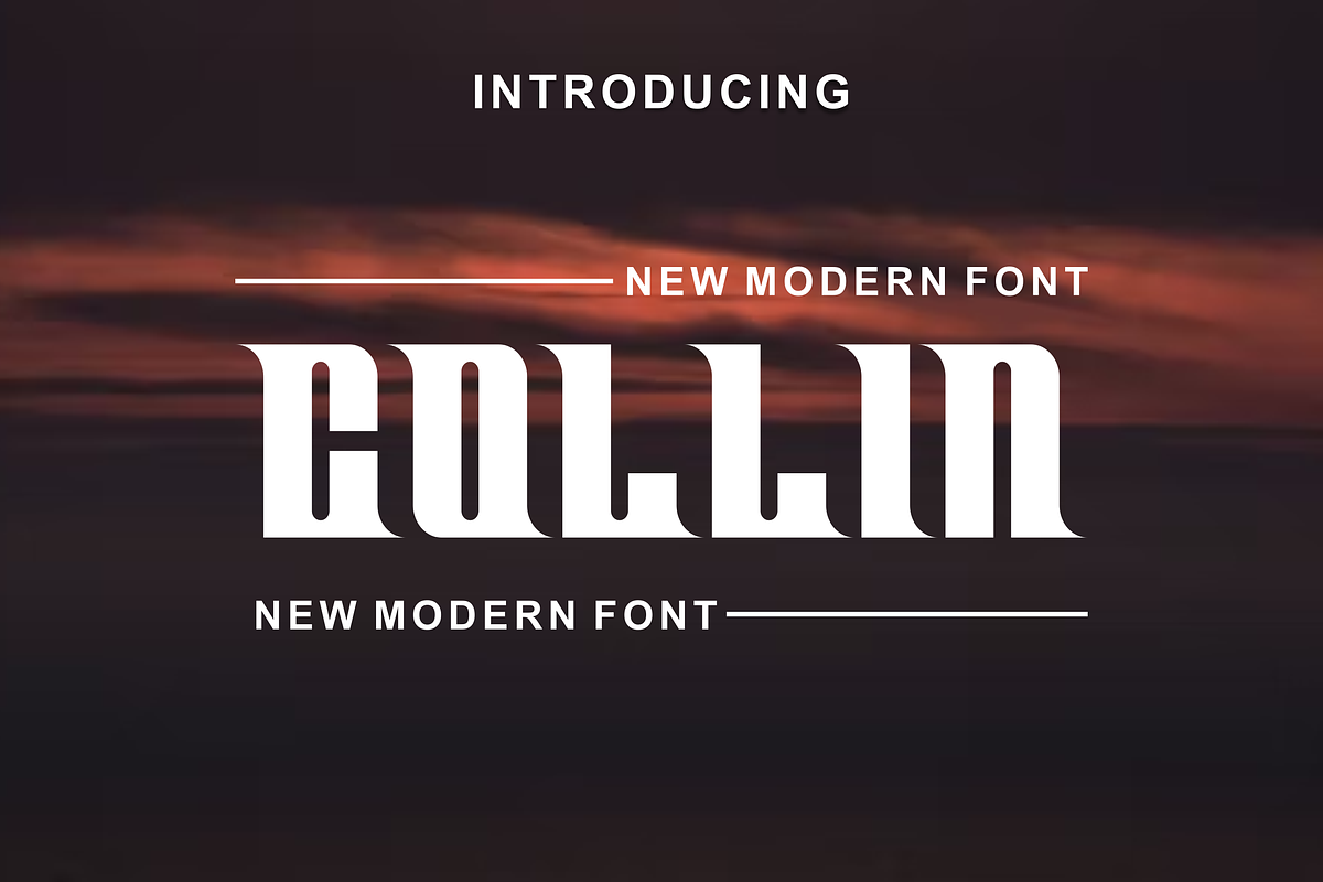 Collins Font, a Sans Serif Font by agusariyadi (Photo 1 of 4)