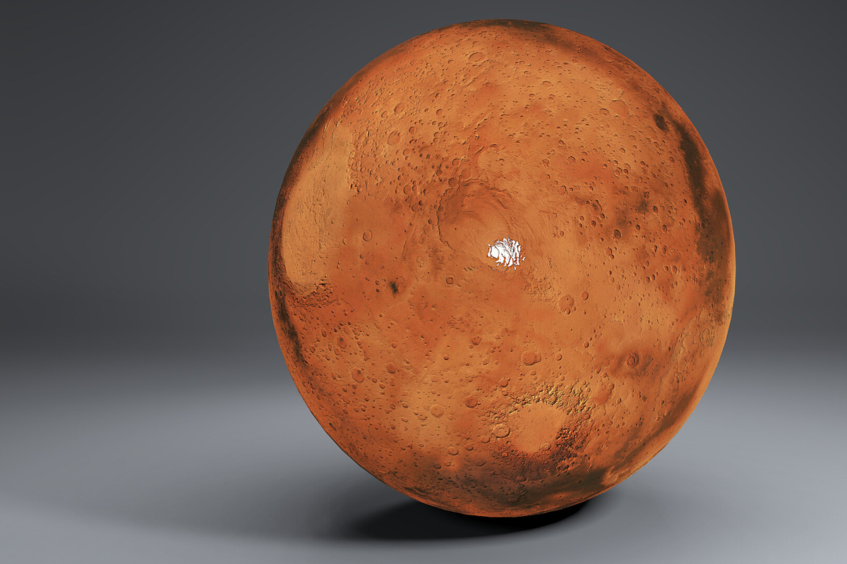 Mars 8k Globe, an Environmental 3D Model by Flash My Pixel (Photo 8 of 9)