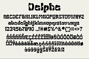 Delphe, a Serif Font by Muksal Creative (Thumbnail 8 of 8)