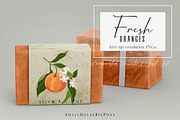 Fresh Oranges Clip art Set, a Graphic by SmallHouseBigPony (Thumbnail 7 of 9)
