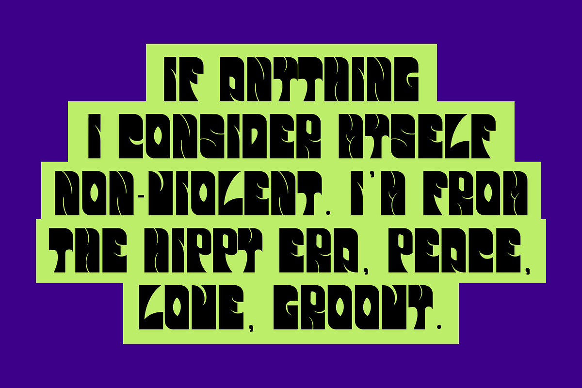 Borque Display Font, a Sans Serif Font by Maulana Creative (Photo 7 of 7)