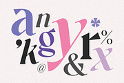 Quatro - A Modern Serif Font, a Sans Serif Font by Letterhend Studio (Thumbnail 6 of 9)