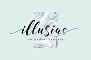 illusias elegant font, a Script Font by Typia Nesia (Thumbnail 1 of 9)