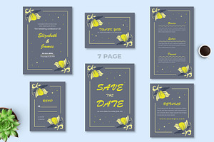 Wedding Invitation Design Template, a Stationery Template by MightyDesign