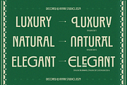 Deconeu Modern Art Deco Typeface, a Sans Serif Font by Aiyari (Thumbnail 5 of 10)