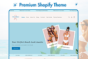 Olivia - Blue Shopify Theme, a Shopify Template by Xynotheme (Thumbnail 1 of 7)