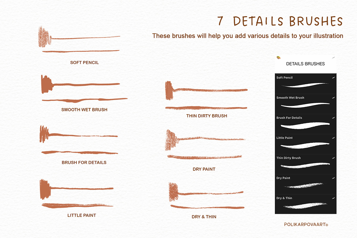 Paintbox - brushes Procreate, a Brush Add-On by polikarpovaart (Photo 4 of 16)