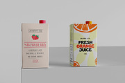 Juice Box Mockup, a Packaging Mockup by MA-KING_ART (Thumbnail 1 of 2)
