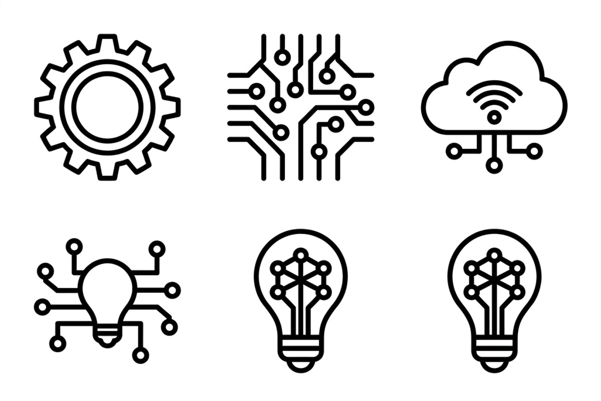 40 Small Business Icon Set, an Outline Icon by adenpinkstore (Photo 7 of 13)